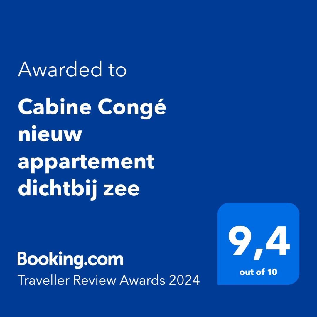 Cabine Conge Nieuw Appartement Dichtbij Zee Ostend Exterior photo